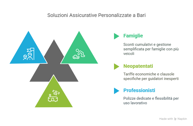 Soluzioni per Famiglie, Neopatentati e Professionisti a Bari
