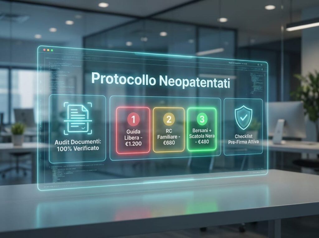 Il Protocollo Neopatentati Zero Sorprese