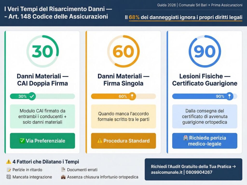 I veri tempi della liquidazione 30, 60 o 90 giorni
