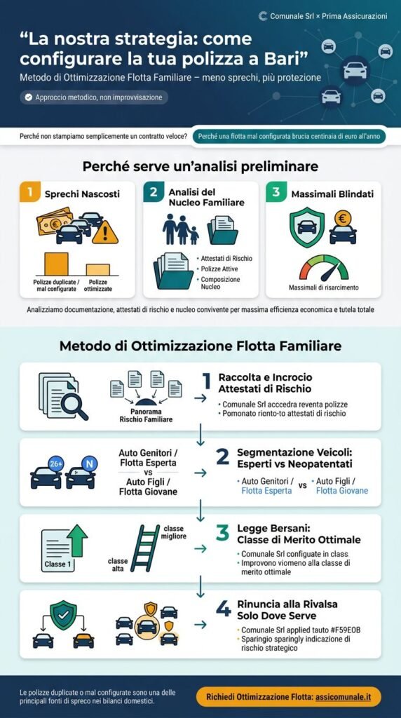 La nostra strategia - Come configurare la tua polizza a Bari