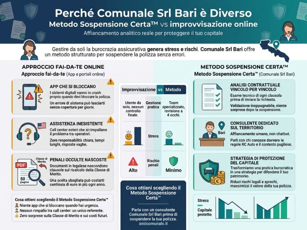 Perché Comunale Srl Bari È Diverso — Metodo vs Improvvisazione
