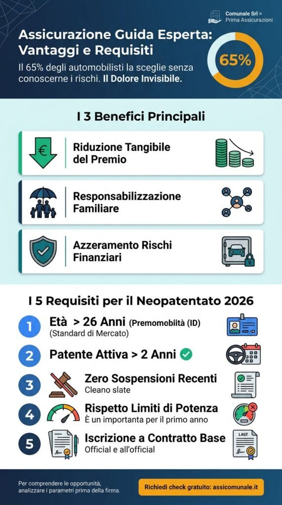 Perché il 65% degli automobilisti sceglie la Guida Esperta senza conoscerne i rischi — Il Dolore Invisibile